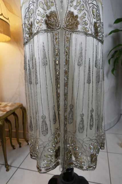 7 antique flapper evening dress 1920