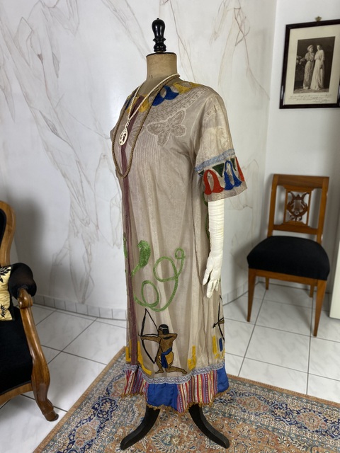 11 antique egyptian motf dress 1923