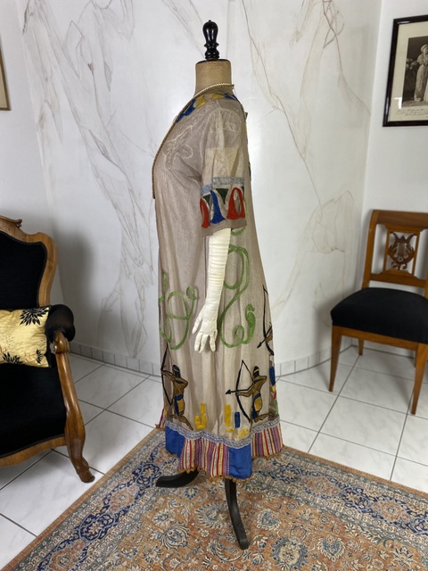 13 antique egyptian motf dress 1923