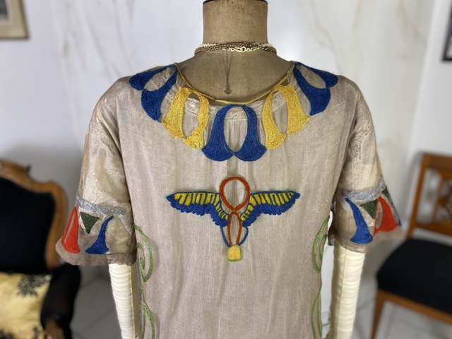 14 antique egyptian motf dress 1923