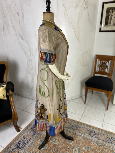 20 antique egyptian motf dress 1923
