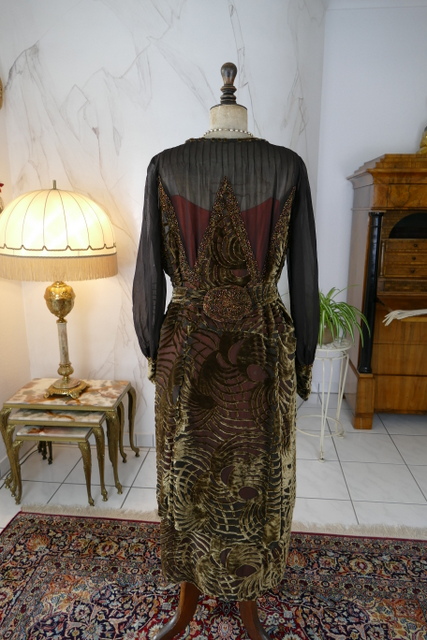 18 antique day dress 1923