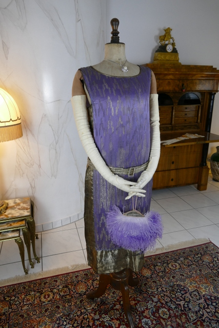 12 antique BABANI evening dress 1925