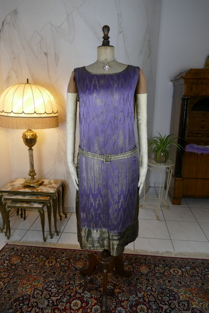2 antique BABANI evening dress 1925