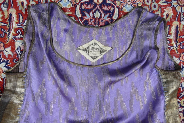36 antique BABANI evening dress 1925
