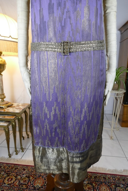 3 antique BABANI evening dress 1925