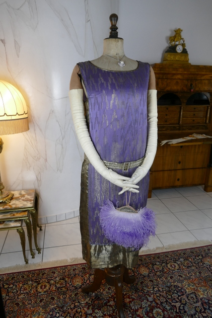 9 antique BABANI evening dress 1925