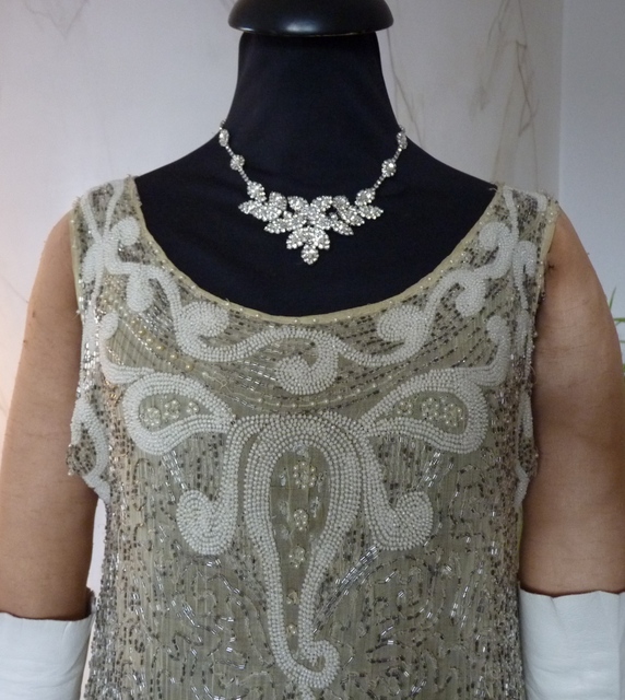 11a antique flapper dress 1925