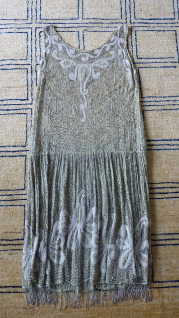 36 antique flapper dress 1925
