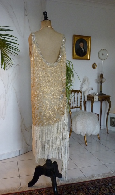 44 antique flapper dress 1920