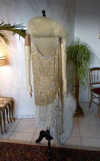 61 antique flapper dress 1920