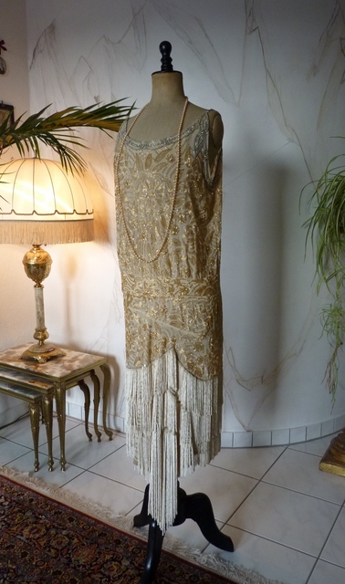 8 antique flapper dress 1920