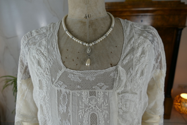 1 antique tea gown 1926