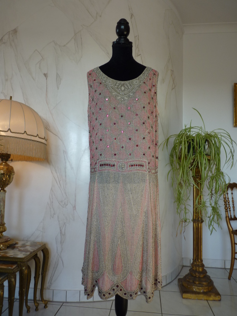 23 antique flapper dress 1926