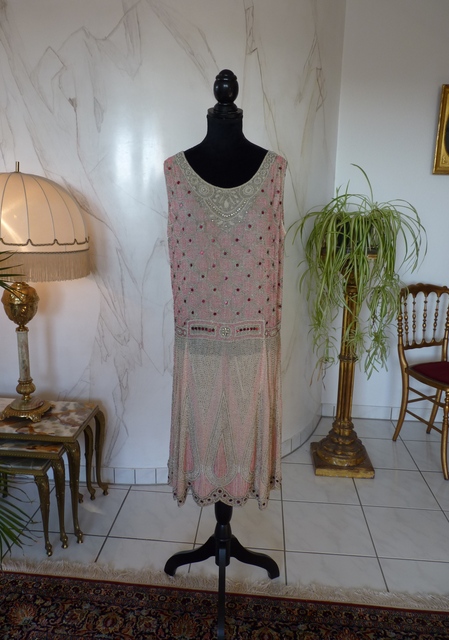 2 antique flapper dress 1926