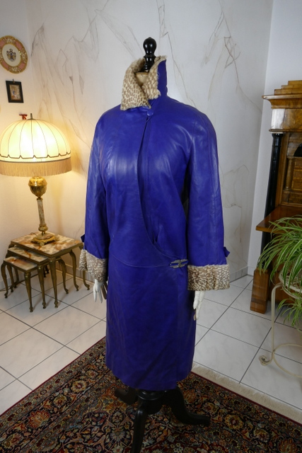 3 antique callot soeurs coat 1927