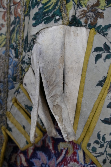 38 antique rococo corset 1740