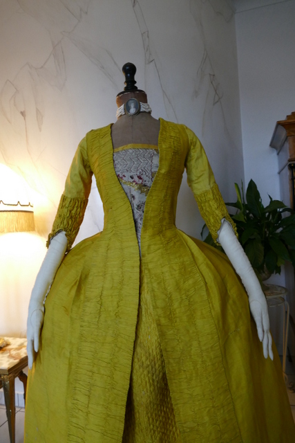 16 antique robe a la francaise 1760