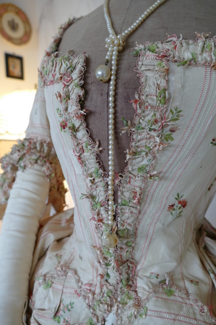 13 antique robe a la Francaise 1770