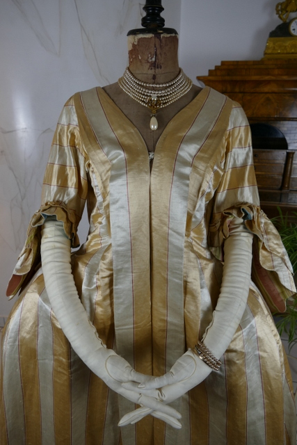 14 Rococo Manteau Robe a la Francaise 1770