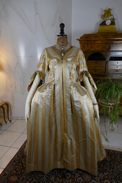 2 Rococo Manteau Robe a la Francaise 1770