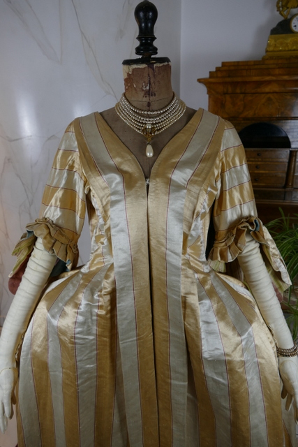 3 Rococo Manteau Robe a la Francaise 1770