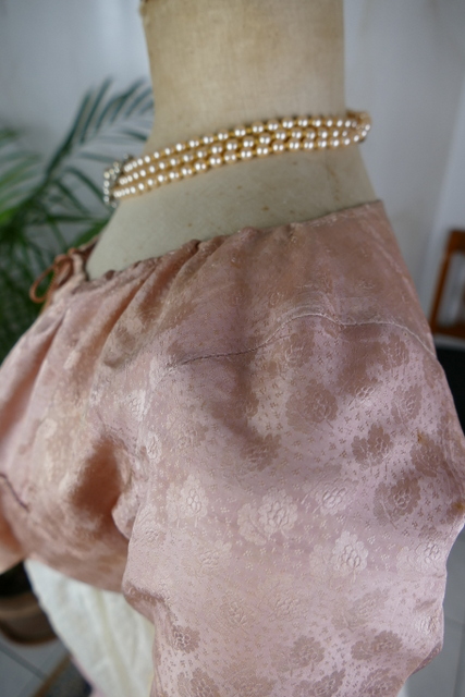 11 antique round gown bodice 1795