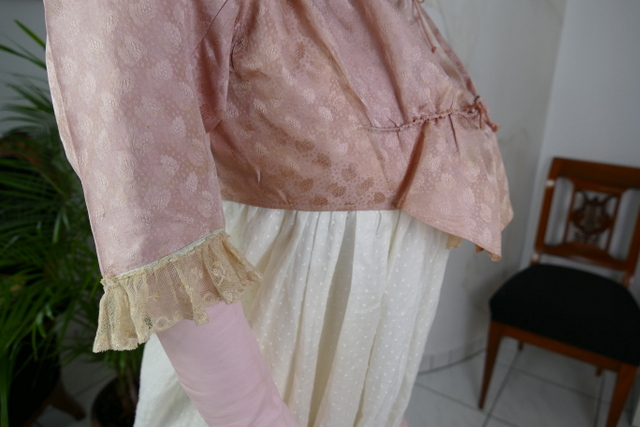 19 antique round gown bodice 1795