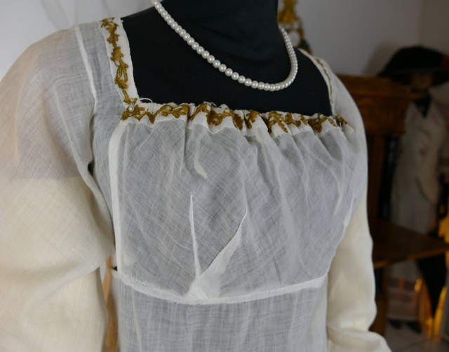 16 antique empire dress 1802