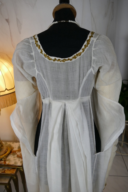 40 antique empire dress 1802