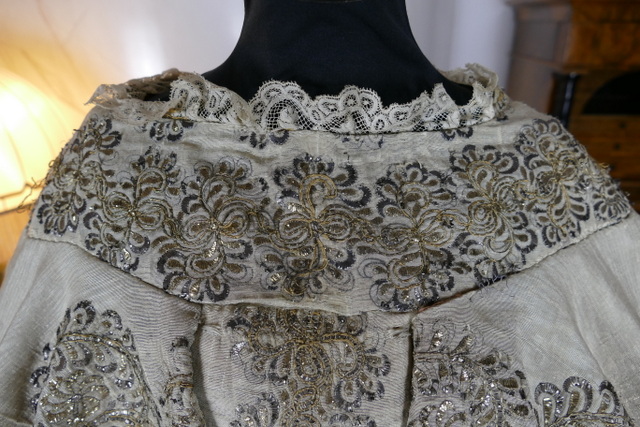 4 antique rococo court dress 1720 1760