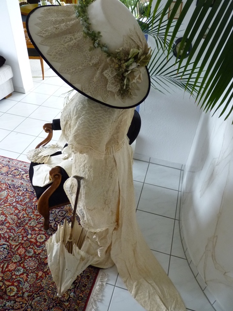 antique dress, antique gown, antique wedding dress, wedding dress 1910, antieke jurk, robe ancien, abito antico, antique dress for sale