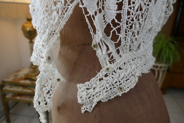 13 antique lace blouse 1916