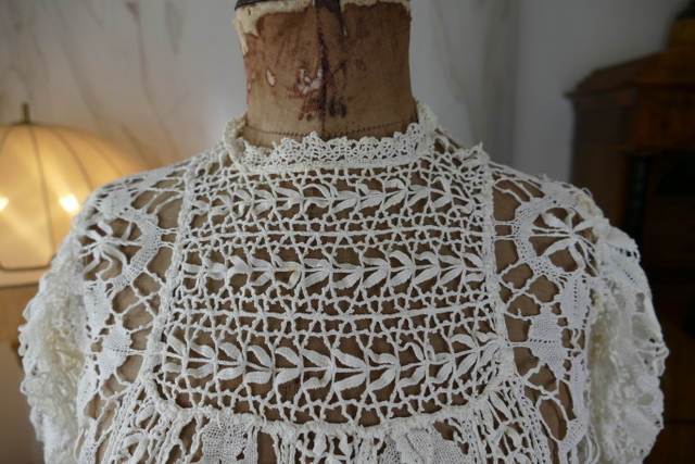 1 antique lace blouse 1916