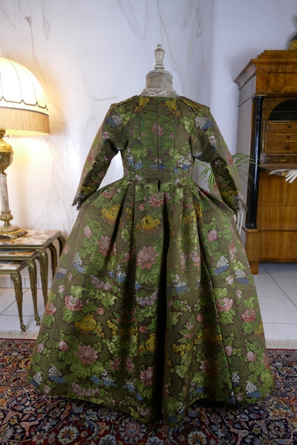 16 antique childs court dress 1760
