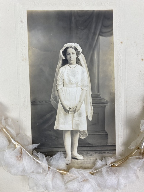 1 antique communion dress 1912