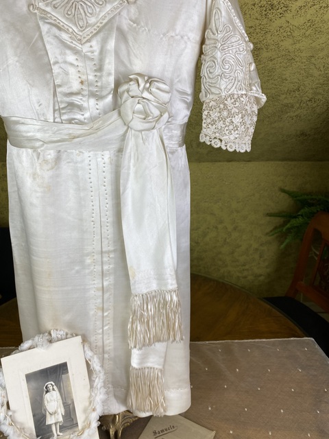 1aa antique communion dress 1912
