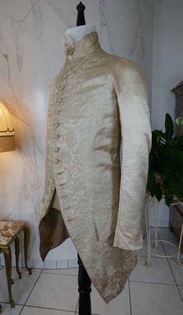 13 antique rococo wedding coat 1740