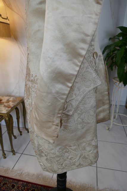 18 antique rococo wedding coat 1740