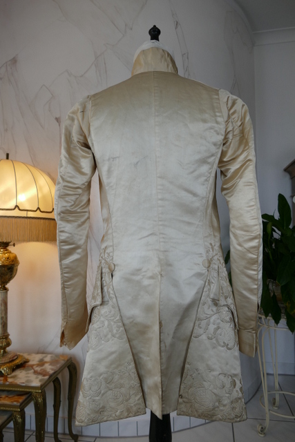 23 antique rococo wedding coat 1740