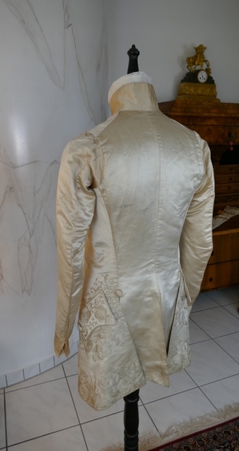 33 antique rococo wedding coat 1740