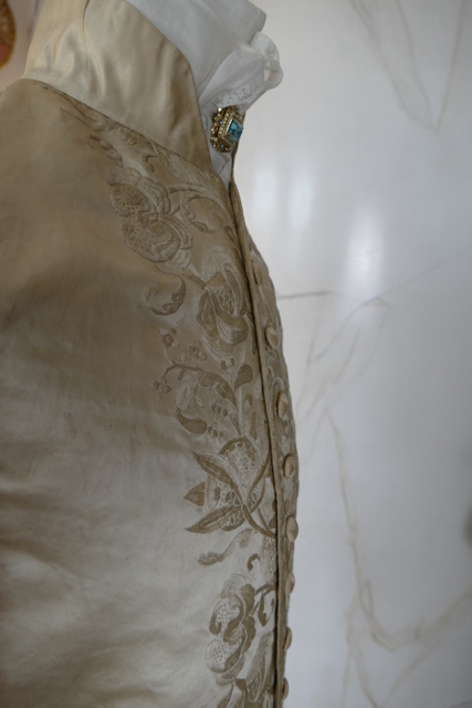 35 antique rococo wedding coat 1740