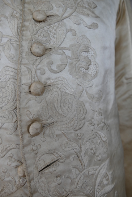 9 antique rococo wedding coat 1740