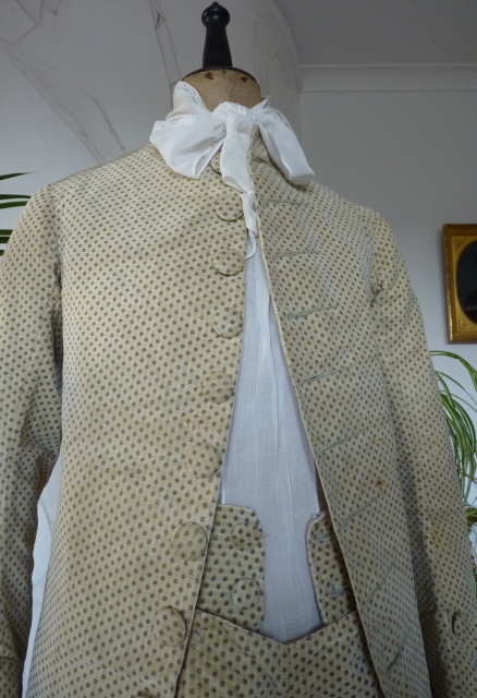 10 antique two piece suit 1790