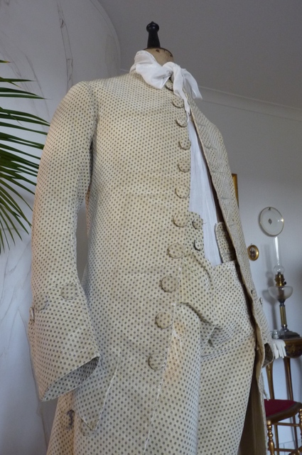 13 antique two piece suit 1790