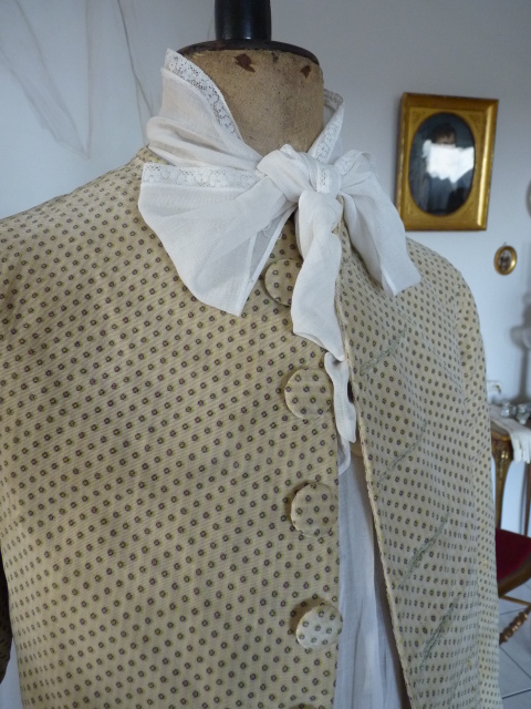 7 antique two piece suit 1790