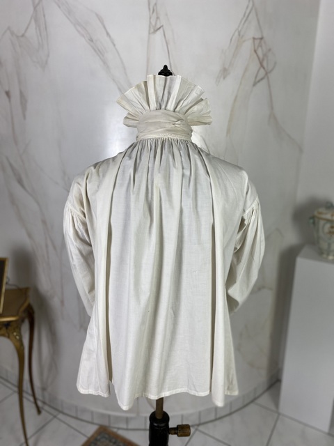 13 antique rococo mens shirt 1780