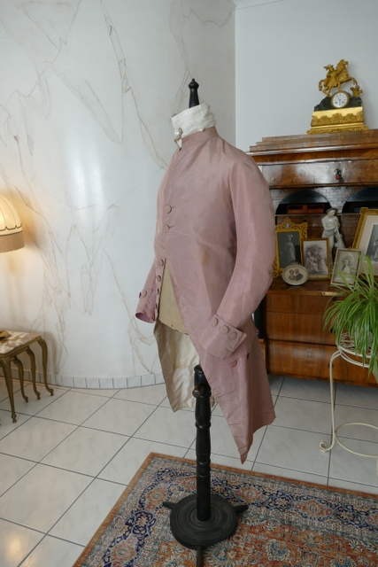 10 antique rococo coat 1780