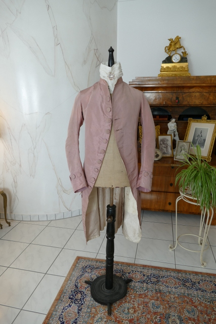 28 antique rococo coat 1780