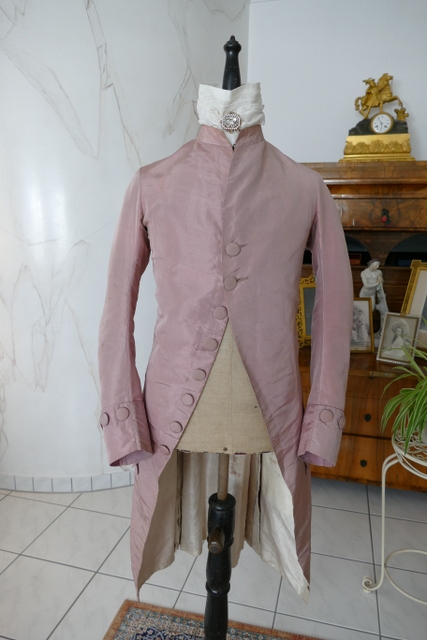 antique rococo coat 1780